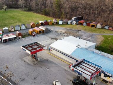 10 X 20 A-Frame Shed (High Wall) - Summersville, WV • Ascential Buildings